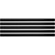 YATO YT-82433 Ragasztó stift 11x200mm fekete 5db