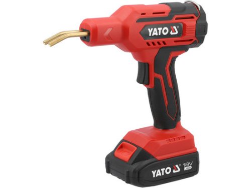 Akkumlátoros műanyag hegesztő 2 Ah akku és töltő