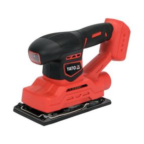   Akkus rezgőcsiszoló géptest 90 x 187 mm 18 V Li-Ion (akku + töltő nélkül)