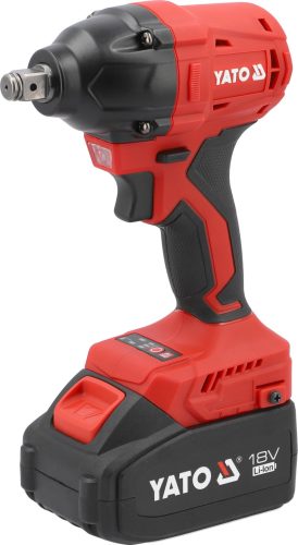 YATO YT-82132 Akkumulátoros ütvecsavarozó 1/2" 350 Nm szénkefe nélkül 18 V (2 x 4,0 Ah akku + töltő) (8277925)