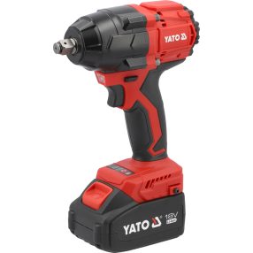  YATO YT-8277935 Akkumulátoros ütvecsavarozó 1/2" 800 Nm szénkefe nélkül 18 V (2 x 4,0 Ah akku + töltő) (8277935)
