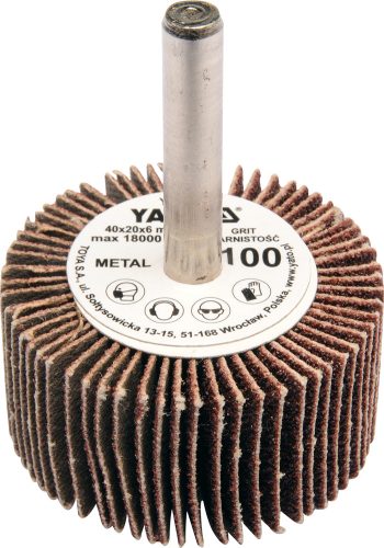 YATO YT-83355 Csapos lamellás csiszoló 40x20x6mm  P120 (83355)