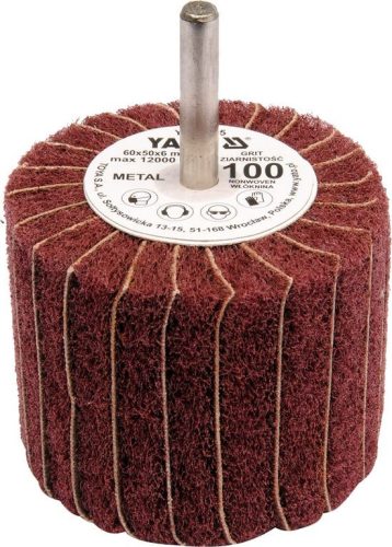 YATO YT-83395 Csapos lamellás csiszoló 60x50x6mm  P100 (83395)