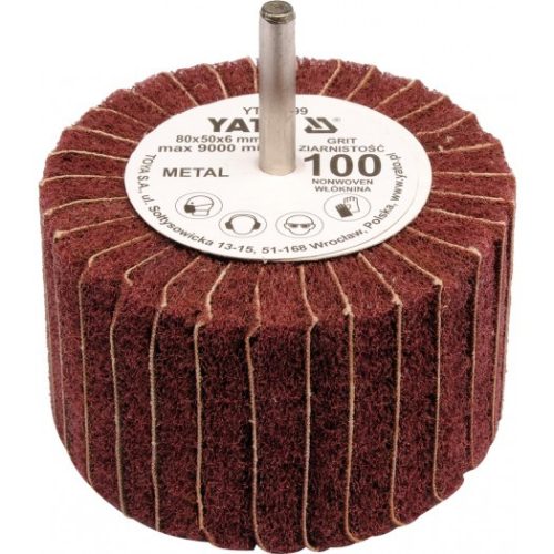 YATO YT-83400 Csapos lamellás csiszoló 80x50x6mm  P150 (83400)