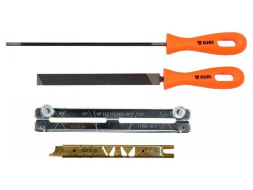 YATO YT-85040 Kézi láncélező készlet 4 részes 3/8" 4 mm (85040)