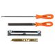 YATO YT-85041 Kézi láncélező készlet 4 részes 3/8"/0,325"/4,5 mm (85041)
