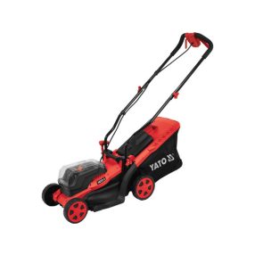   YATO YT-85220 2x18V Li-ion akkus fűnyíró 34cm vágószélesség 2x2 Ah akkuval (85220)