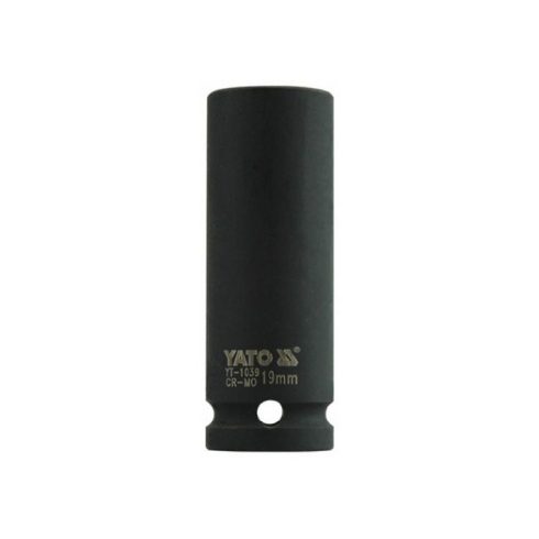 YATO Gépi hosszú dugókulcs 1/2" 19 mm CrMo