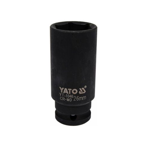 YATO Gépi hosszú dugókulcs 1/2" 26 mm CrMo