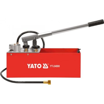YATO Kézi nyomáspróba szivattyú 12 liter 50 bar