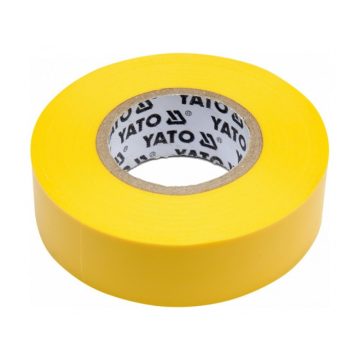 YATO Szigetelőszalag 19 x 0,13 mm x 20 m citromsárga