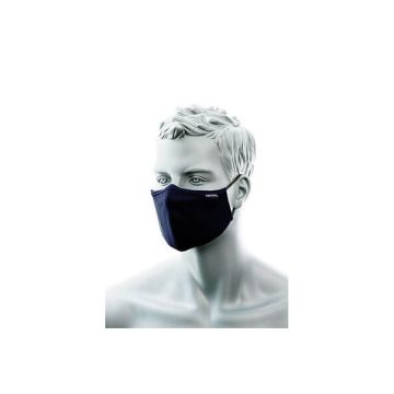   EXTOL maszk, kétrétegű antimikrobiális orrnyereg borítással, 25db, navy kék 3385117