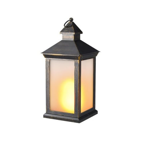 EXTOL LED lámpa, dekorációs, láng hatású, sárga fényű, elem nélkül 43402