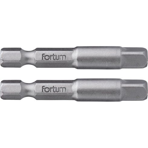FORTUM adapter klt. 2  db, dugókulcsok gépi efogásához; S2 acél, 1/4", 50 mm, liszteren 4741523
