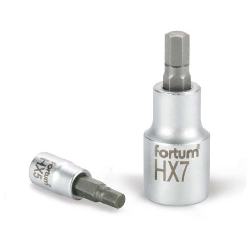 FORTUM ittartó szár, 1/4", 60mm; CV. Quick-Lock gyorskioldó, mágneses, liszteren 4743202