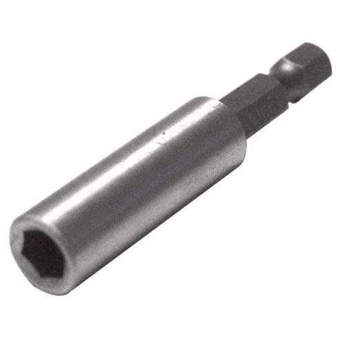 EXTOL bittartó szár fúrógéphez, mágneses ; 60mm, rozsdamentes acél / CV., bliszteren 791001