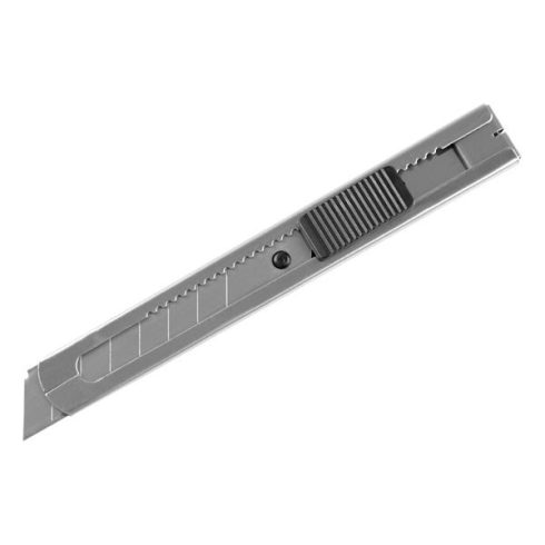 EXTOL tapétavágó kés; 18mm, INOX fémházas, Auto-lock 80055