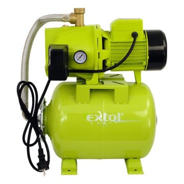   EXTOL házi vízmű 750W EXTOL Craft, szállító teljesítmény: 5,4m3/h, max. száll. 46 m, tartály: 20L 84513