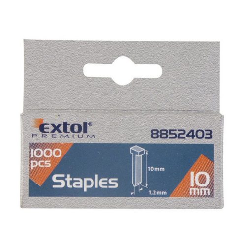 EXTOL szeg fejjel profi tűzőgéphez 1000db ; 14mm (2,0×1,2mm) 8852405