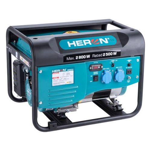 Heron benzinmotoros áramfejlesztő, max 2600 VA, egyfázisú 8896416