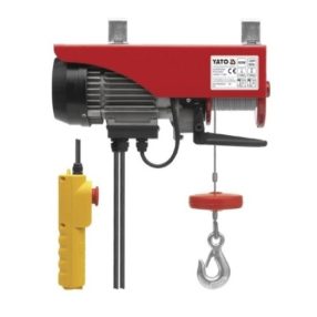 Csörlők, láncos emelők