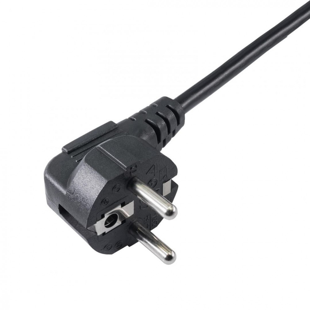 Image of Akyga AK-PC-04A PC Power Cable Y-Shape Splitter Cable 1,8m Black