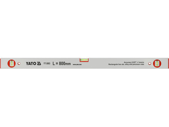 Image of YATO YT-3003 Vízmérték 3 libella 800 mm