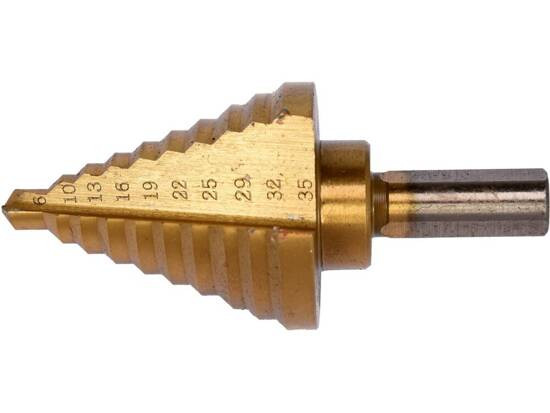 Image of YATO YT-44739 Lépcsős fúró 6-35mm HSS